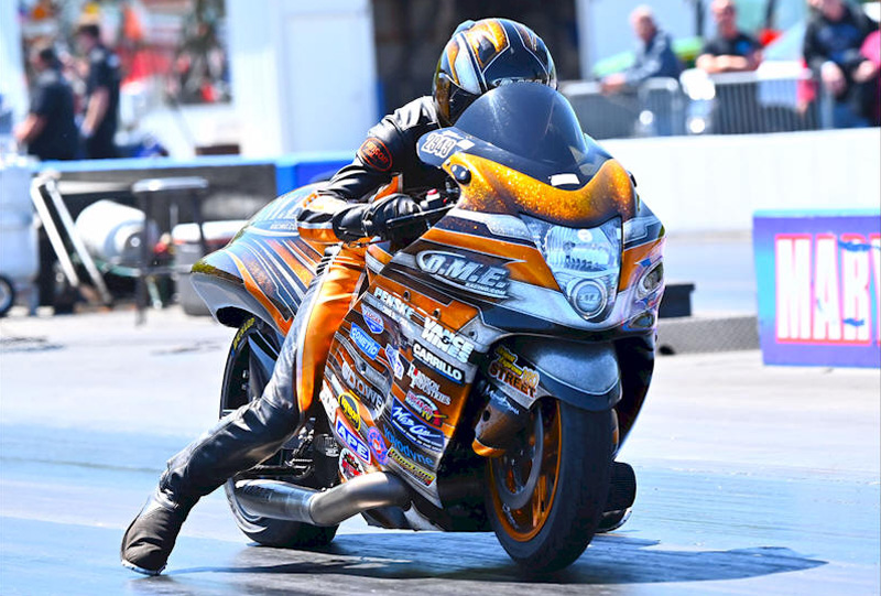 Jeremy Teasley ready to take off at Maryland International Raceway as he shatters another world record at the XDA Racing event