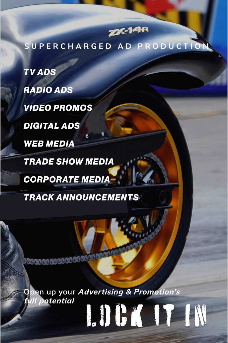 Motorsports Advertising Production List of services